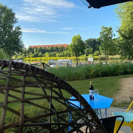 Uroczy Art Marina Z Widokiem Na Rzeke I Bezplatnym Parkingiem Apartman *